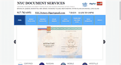 Desktop Screenshot of nycdocumentservices.com